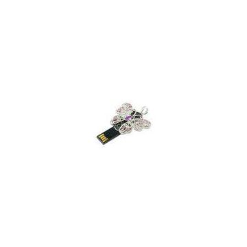 Butterfly Shaped Jewelry USB Flash Drive Stick 2GB 4GB