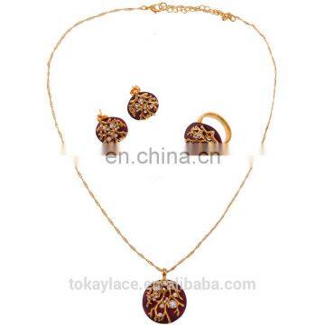 2014 hotselling wholesale fashion jewelry set