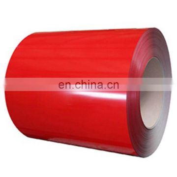 Commercial steel grade and coating color coated galvanized steel coil