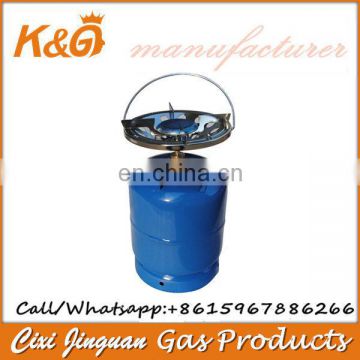 Portable Burner Gas Stove and Gas Cylinder Bottle Top Mini Camping Parts Price China Factory Kitchen LPG Accessories Best Supply