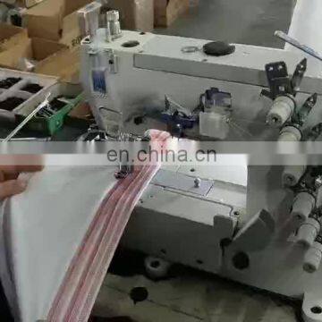 MC 500-01CB 3 needle 5 thread direct drive high speed interlock sewing machine