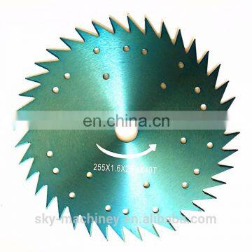 top grade parts of grass cutter tools brush cutter blade