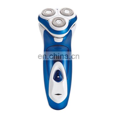 3D blue floating shaver men electric washable barber face care beard trimmer razor