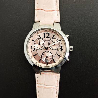 Stainless Steel multi-function Women Watches Lady Fashion Quartz Chronograph Watch