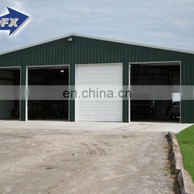 Economic Anti-Wind Prefab Flat Roof Steel Structure Space Frame Shed