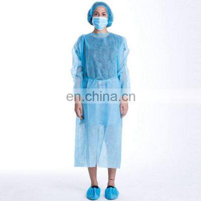 PPE  personal safety protective Robe disposable non woven isolation gown