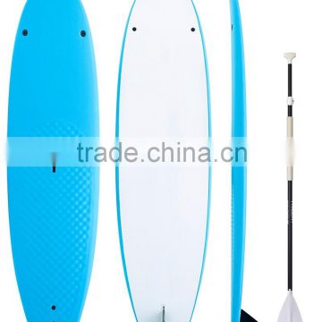 2016ChinaCustomized cheap fiberglass painting Soft top surfboard
