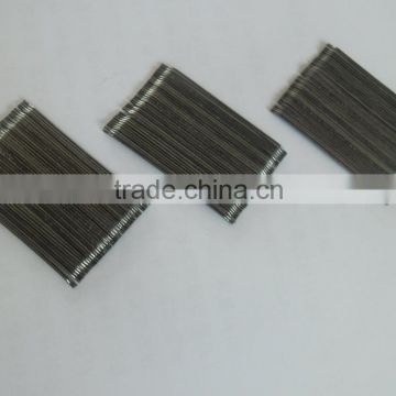 glued steel fiber for cement additive