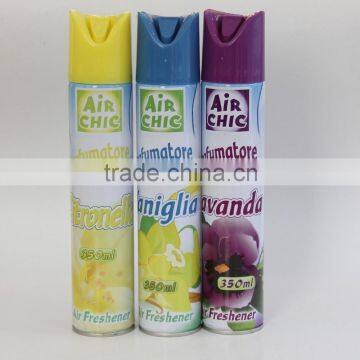 Hot Sale 350ml Household Air Freshener Aerosol Spray Type