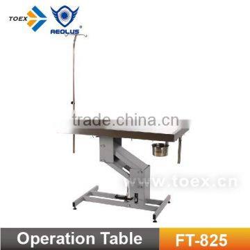 Stainless steel pet hydraulic operation table FT-824/825/825W
