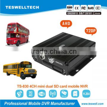 Teswelltech 2016 new product mini 3g wifi gps car dvr with rearview camera