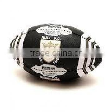 Black Rugby Ball Good Quality