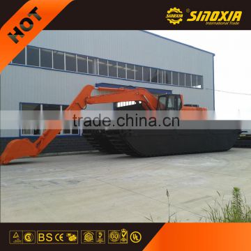 dredging machinery excavator made in china SX300SD-4 side pontoon available