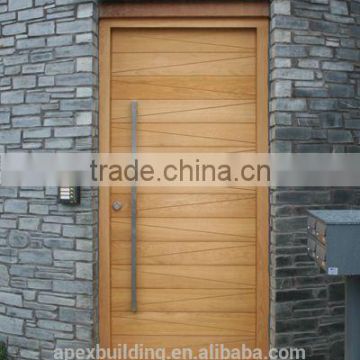 flat teak wood main door designs