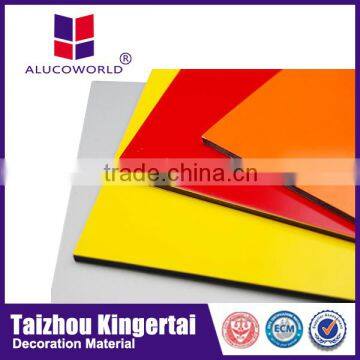 Alucoworld 12 years High strength china acp cork walls panels of aluminum color charts