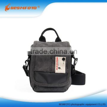 High Quality Canvas bag for Mirrorless or entry-level dslr camera shoulder bag