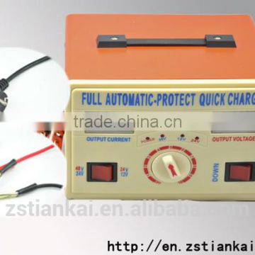 48volt battery charger and fast adjustable car battery charger