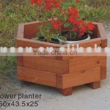 large flower box wood planter boxes