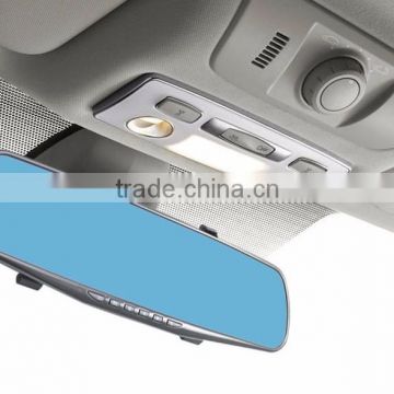 China factory wholesale Car accessories 720P car dvr with dual camera, rear view mirror camera, car rearview mirror camera dvr