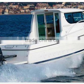 WATERWISH QD 32 cabin cruiser fiberglass fishing boat made in