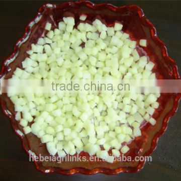 Frozen style Chinese new crop apple dice