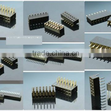 0.8mm*1.2mm Dual Row female header SMT 90 Degree Female header connector 2p 4p 6p 8p 10p 20p connector