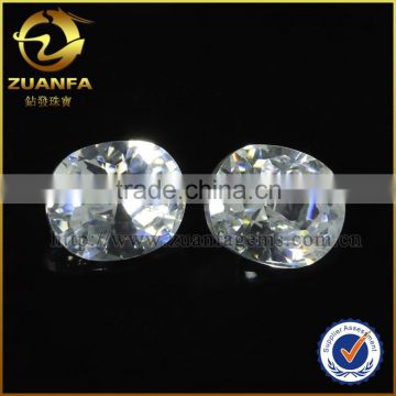 High quality oval cut gems stones, gemstones in dubai, white gemstone