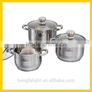 Good quality cooking pot sizes