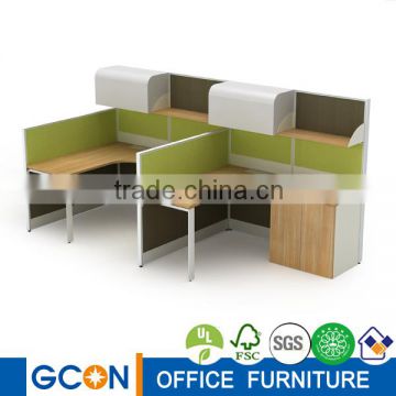 modular workstations with cabinet and folding bed