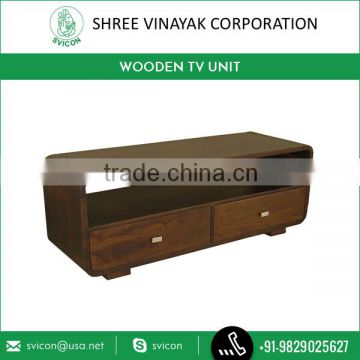 Modern Design Antique Wooden TV Stand Unit at Cheap Price