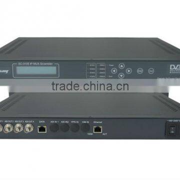 4 Channels IP-ASI Converter/ IP Scrambler 4 Channels