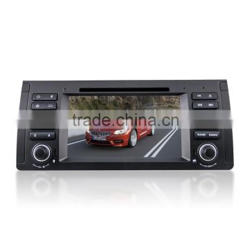 Winmark 7 Inch Single Din Radio Car DVD Player With GPS Bluetooth Radio Mirror-Link For BMW 5 Series E39 (1996 - 2003)