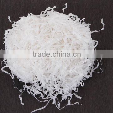white recycle shredded paper for sale