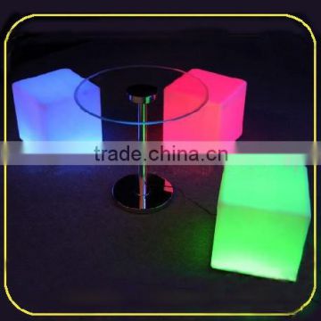 remote control square led chair ourdoor