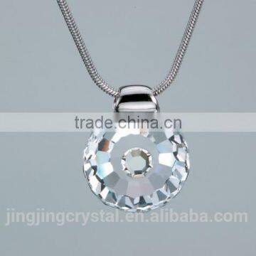 K9 Crystal Jewelry Round shape necklace Crystal Pendants Necklace