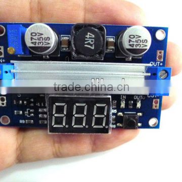 step-up power adapter,DC DC Power converter 3-33v to 3.5-55V with LED display voltage Adjustable