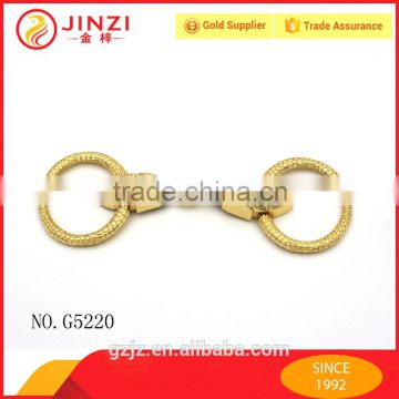 Factory wholesale sterling leather cord end caps clasp Jinzi original