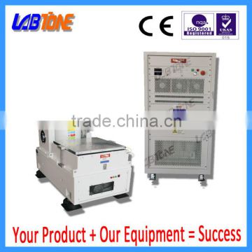 MIL STD DIN ISO standard power frequency vibration test table machine