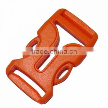 Orange colorful plastic buckles for bags