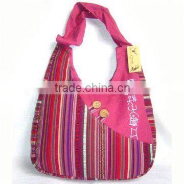 yunnan handmade 100% cotton shoulder bag 126-55