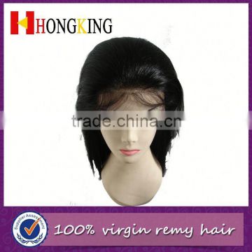 Indian Remy Hair Front Lace Wig For Black Women Made In China