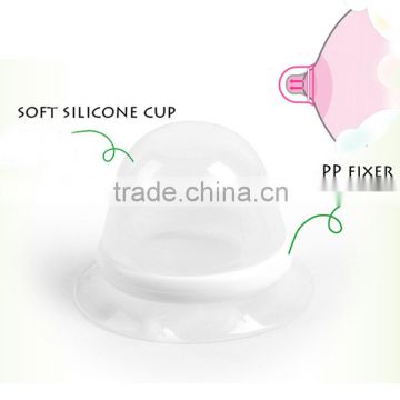 Natural Nipple enlargerment /enhancer silicone vacuum cupping portable Nipple Correction Cups for breastfeeding Mom or Lady