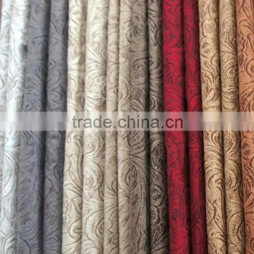 100% Polyester Stock Printed Curtain Fabric bulk buy from china
