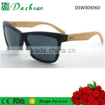 Fashionable unisex china bamboo sunglasses factory wholesale
