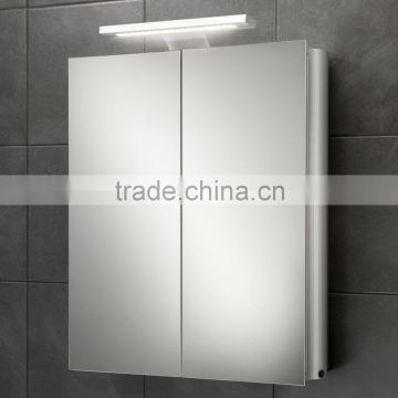 Engineering project bathroom mirror cabinet with led bracket light for modern bathroom hotel