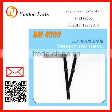 industrial safety belt/ three-point auto seat belt with good quality safety belt hook