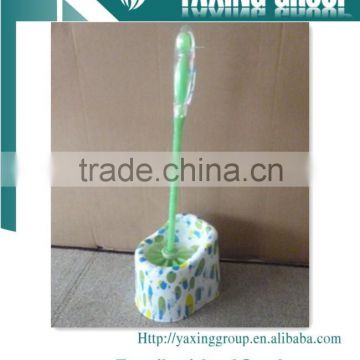 plastic cleaning toilet brush with holder