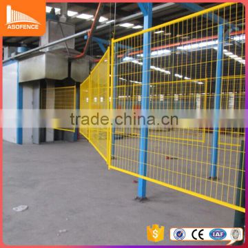 Easily assembled new style powder coated canada temporary fence