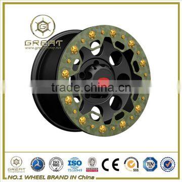 high performance alloy wheels 6 holes for off road