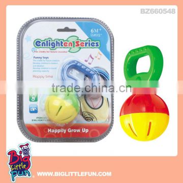 Baby musical toy rattle ball
